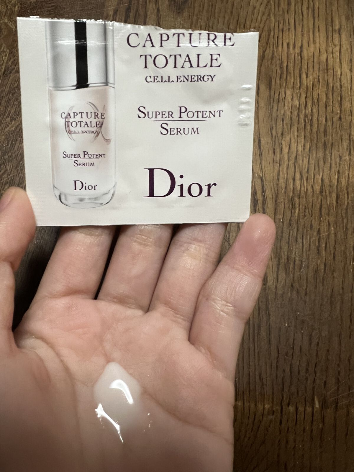 【旧】カプチュール トータル セル ENGY スーパー セラム/Dior/美容液を使ったクチコミ（2枚目）