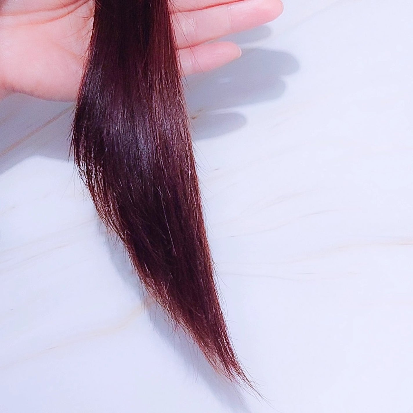 オーバーナイト ヘアセラム/+tmr/ヘアオイルを使ったクチコミ(3枚目)