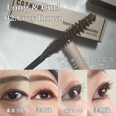 perfect setting mascara /COSNORI/マスカラを使ったクチコミ（3枚目）