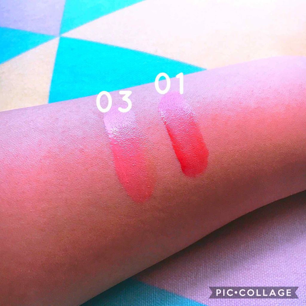 シェイカーティント/the SAEM/リップティントを使ったクチコミ（3枚目）