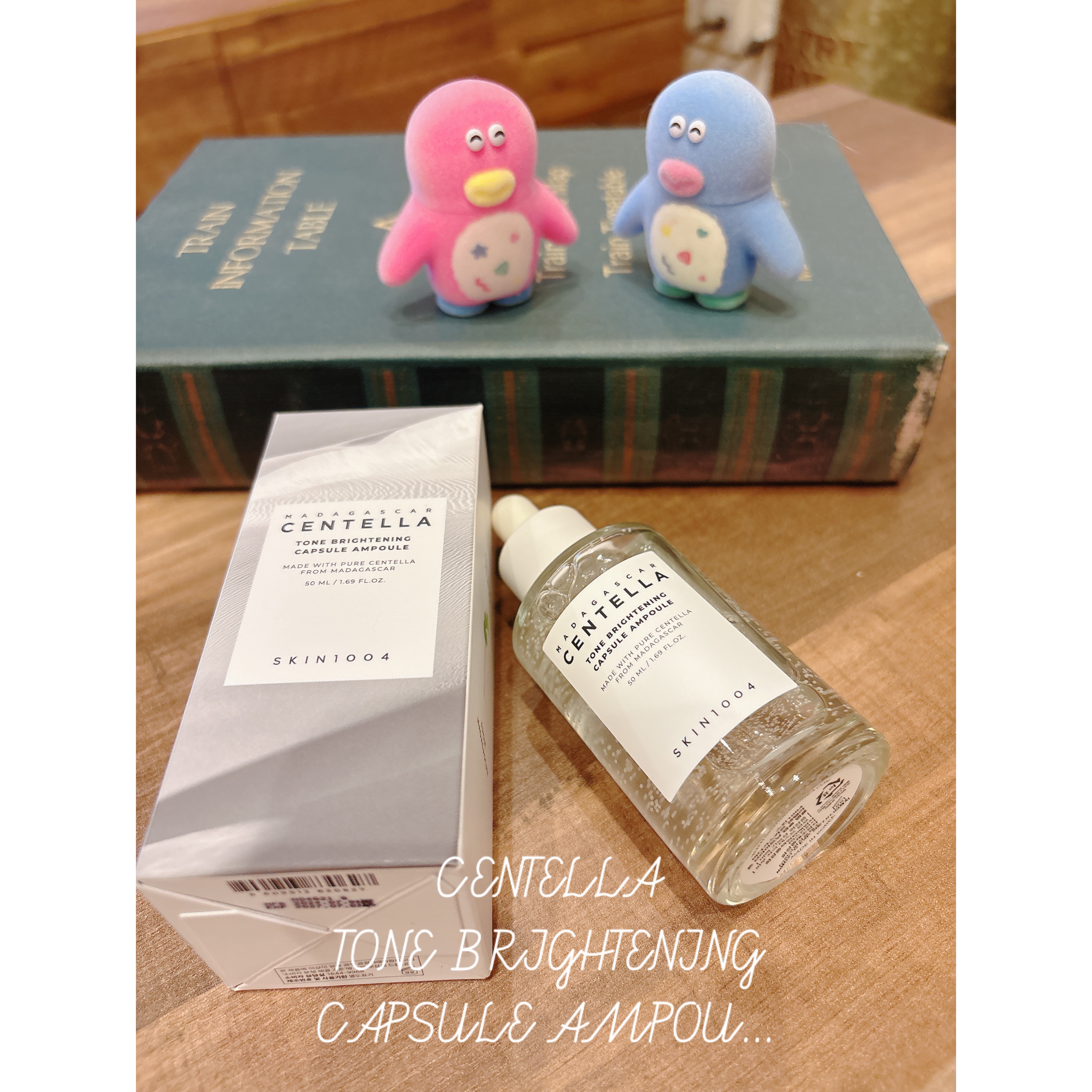 トーンブライトニング カプセルアンプル/SKIN1004/美容液を使ったクチコミ（1枚目）