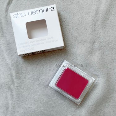 プレスド アイシャドー（レフィル） M ミディアムレッド 189 B/shu uemura/シングルアイシャドウを使ったクチコミ（2枚目）