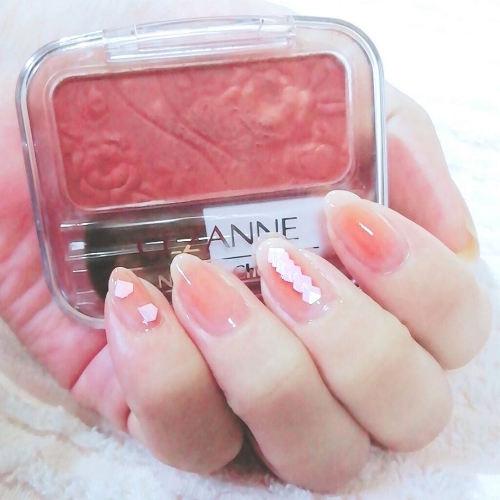 ナチュラル チークN/CEZANNE/パウダーチークを使ったクチコミ(4枚目)