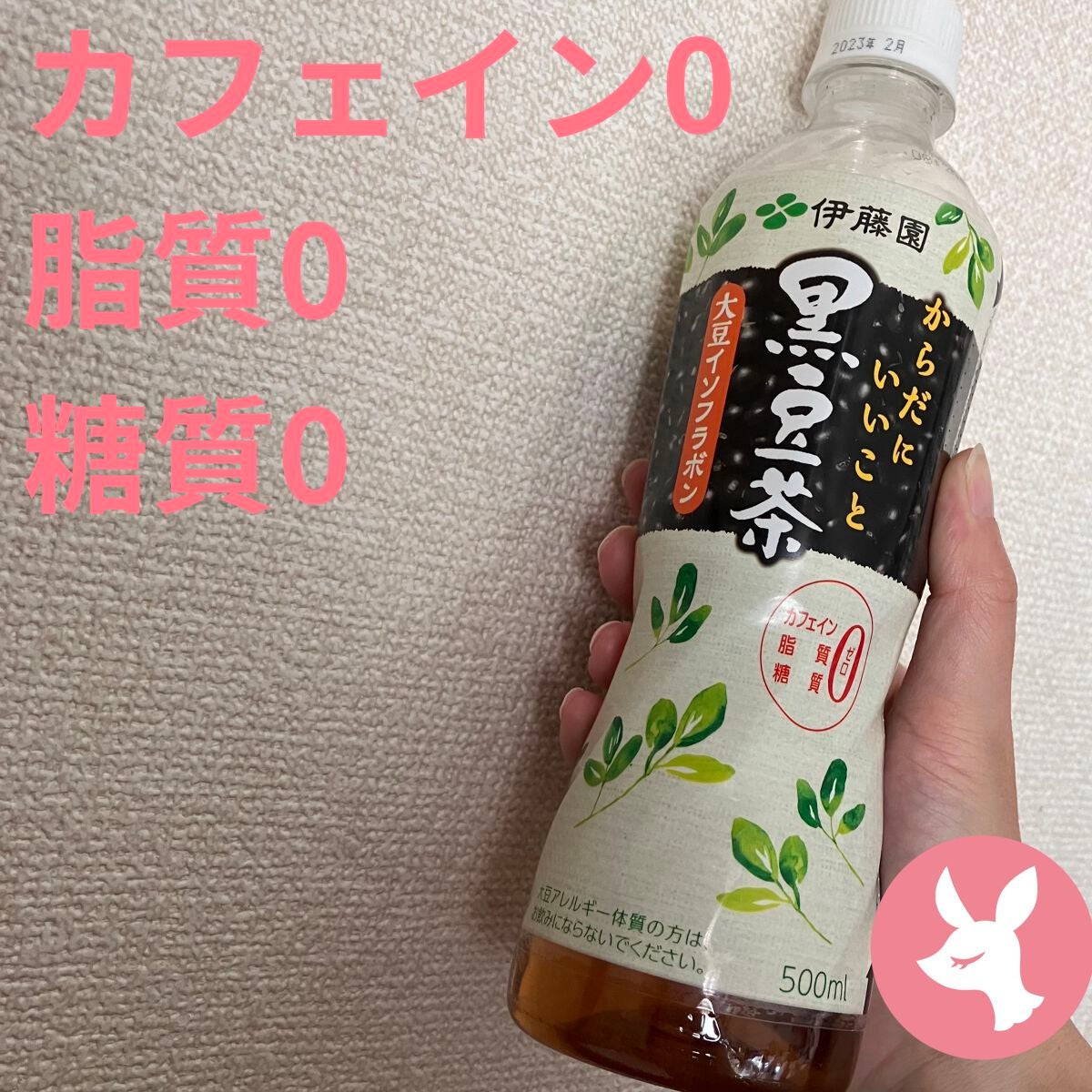 ふらんきんせんす(ふらん)再登録 on LIPS 「伊藤園の黒豆茶、初めて飲みましたが、カフェイン0で胃もたれしな..」(1枚目)