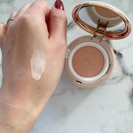 エアクッション スキンフィットトーンアップ/IOPE/化粧下地を使ったクチコミ(5枚目)