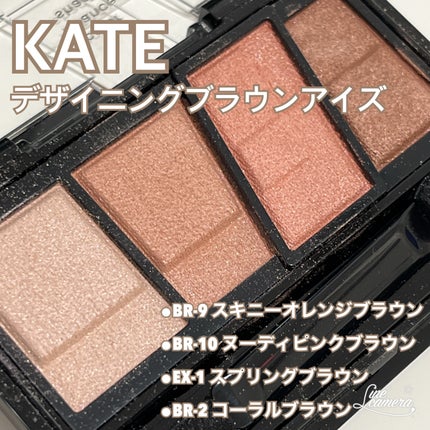 デザイニングブラウンアイズ/KATE/アイシャドウパレットを使ったクチコミ(1枚目)