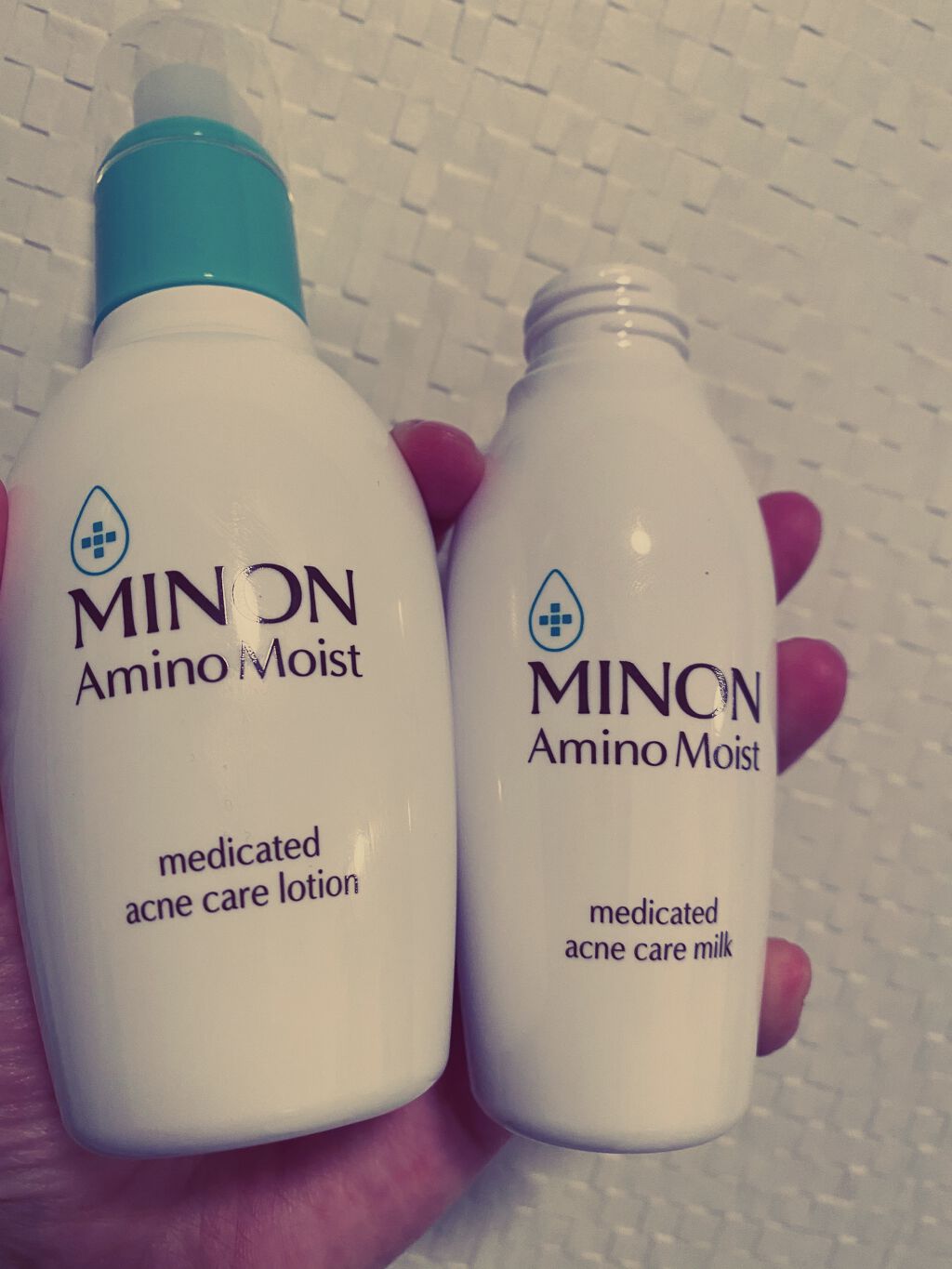 ミノン アミノモイスト 薬用アクネケア ミルク/ミノン/乳液を使ったクチコミ（1枚目）