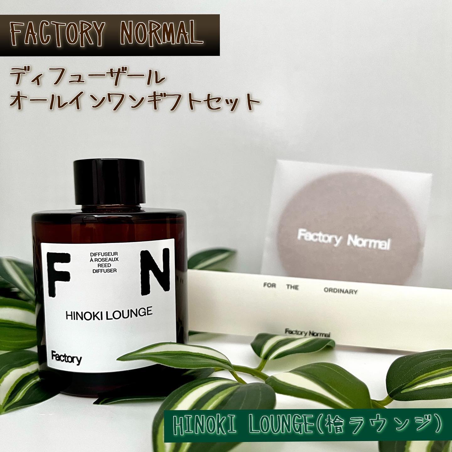Factory Normal ディフューザー - CHERRY SUNDAEのクチコミ「🤎ワンランク上の上質な香りを体感🤎
＿＿＿＿＿＿＿＿＿＿＿＿＿＿＿＿＿＿＿＿＿＿＿＿＿

FA.....」（1枚目）