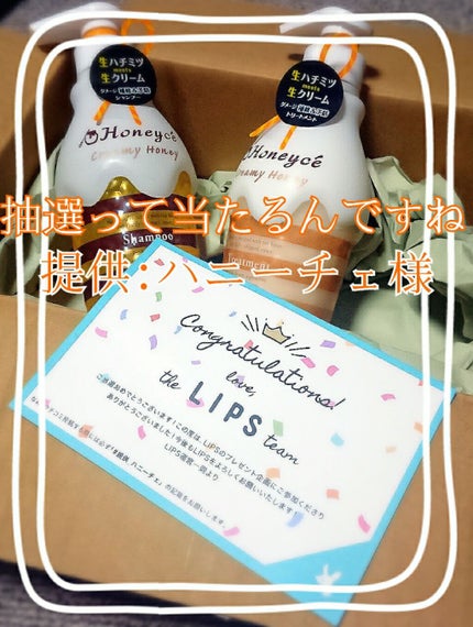 クリーミーハニー シャンプー/トリートメント/ハニーチェ/市販シャンプーを使ったクチコミ(1枚目)