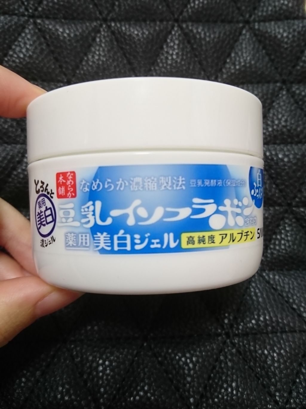 とろんと濃ジェル 薬用美白/なめらか本舗/オールインワン化粧品を使ったクチコミ(1枚目)
