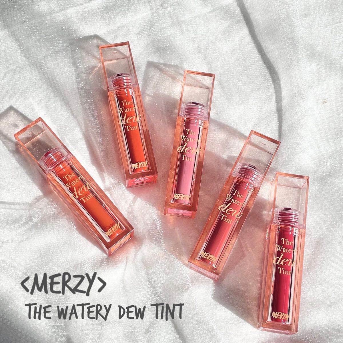 ザ ウォータリーデューティント/MERZY/リップティントを使ったクチコミ(1枚目)