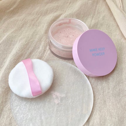 メイク キープ パウダー/コーセーコスメニエンス/ルースパウダーを使ったクチコミ(2枚目)