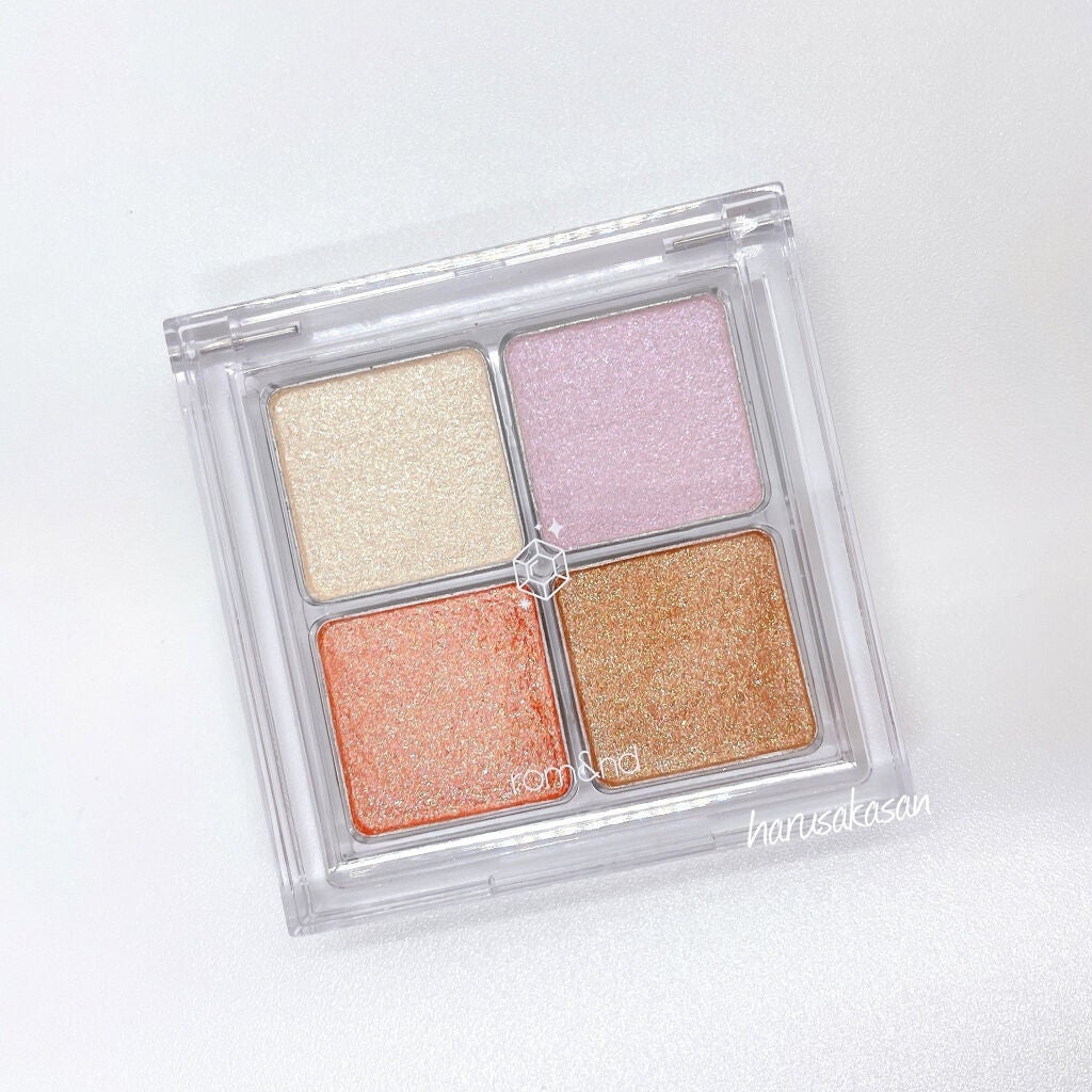 ベターザンアイズ/rom&nd/アイシャドウパレットを使ったクチコミ(7枚目)