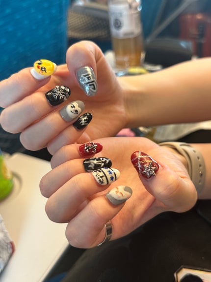 ジェルネイル(ライト対応)/セリア/ジェルネイルを使ったクチコミ(1枚目)