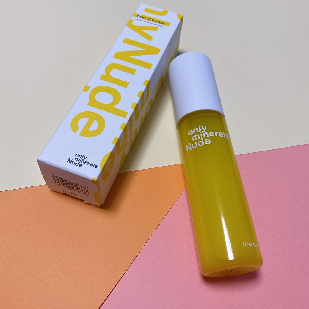 Nude ファーストCブースト/ONLY MINERALS/美容液を使ったクチコミ(4枚目)