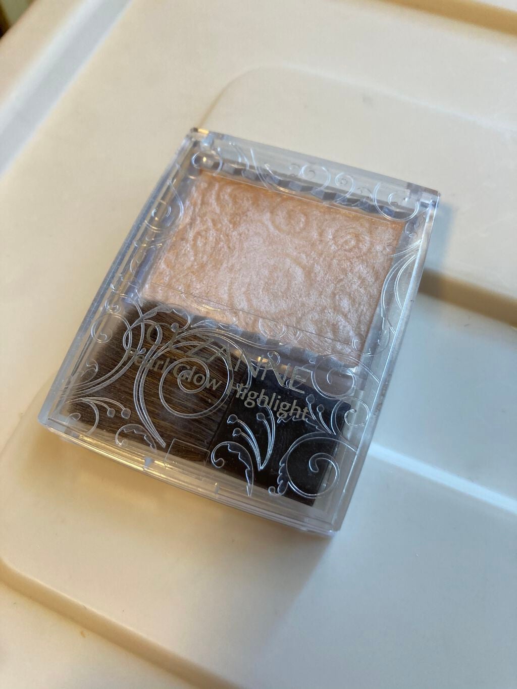 パールグロウハイライト/CEZANNE/パウダーハイライトを使ったクチコミ(1枚目)