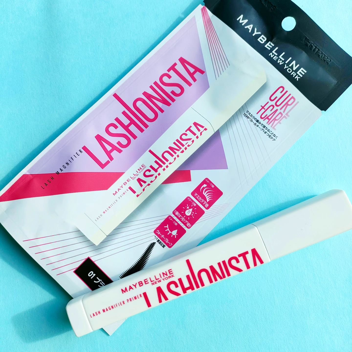 ラッシュニスタ　プライマー/MAYBELLINE NEW YORK/マスカラ下地を使ったクチコミ（1枚目）