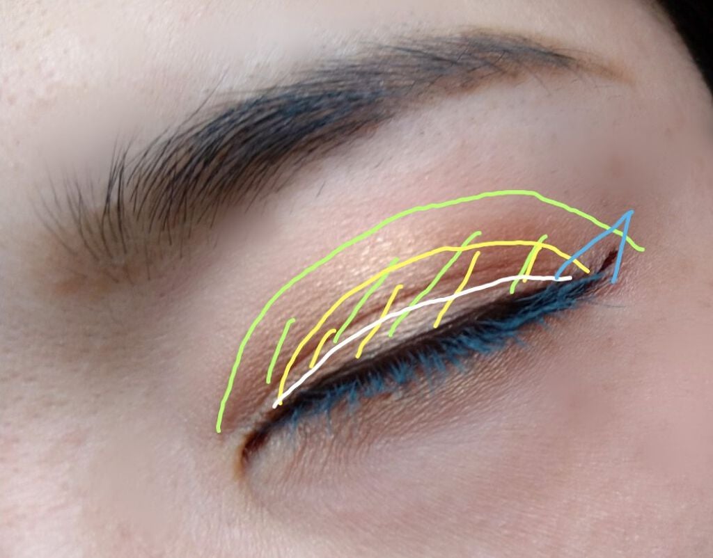 カラーマスカラD/DAISO/マスカラを使ったクチコミ(6枚目)