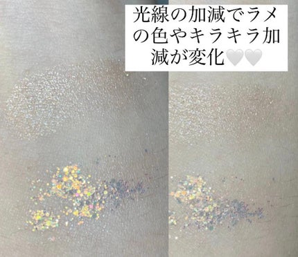 デュオ ポケット グリッター シャドウ/PERIPERA/アイシャドウパレットを使ったクチコミ(2枚目)