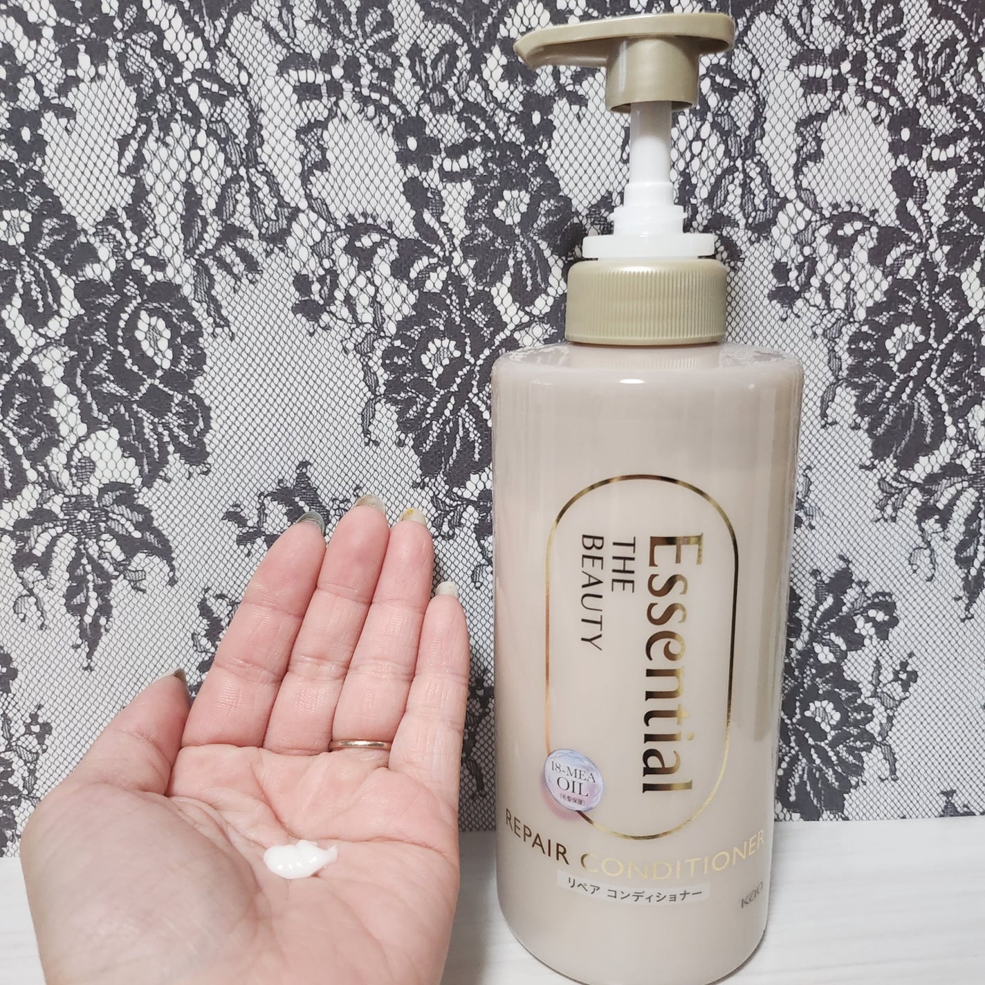 ザビューティ リペアシャンプー・コンディショナー/エッセンシャル/市販シャンプーを使ったクチコミ(3枚目)