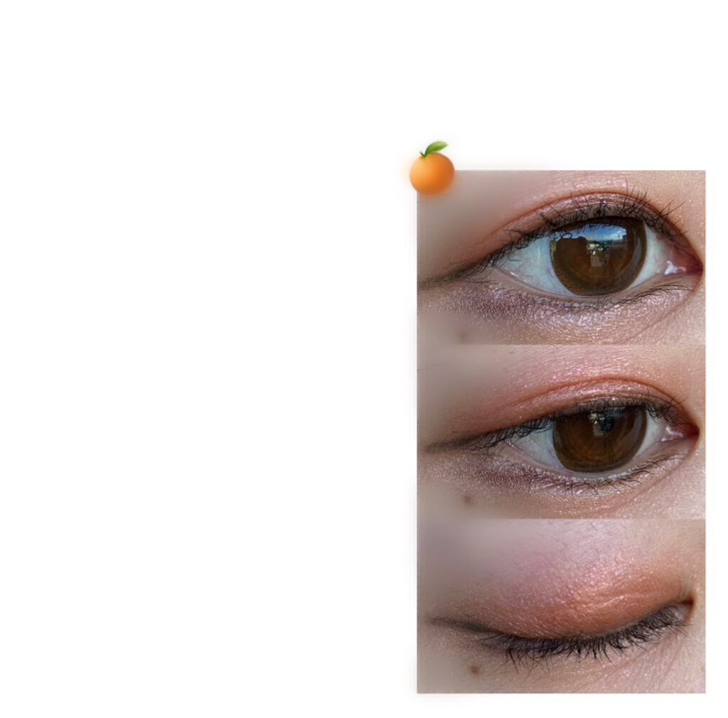 UR GLAM BLOOMING EYE COLOR PALETTE/U R GLAM/アイシャドウパレットを使ったクチコミ(3枚目)