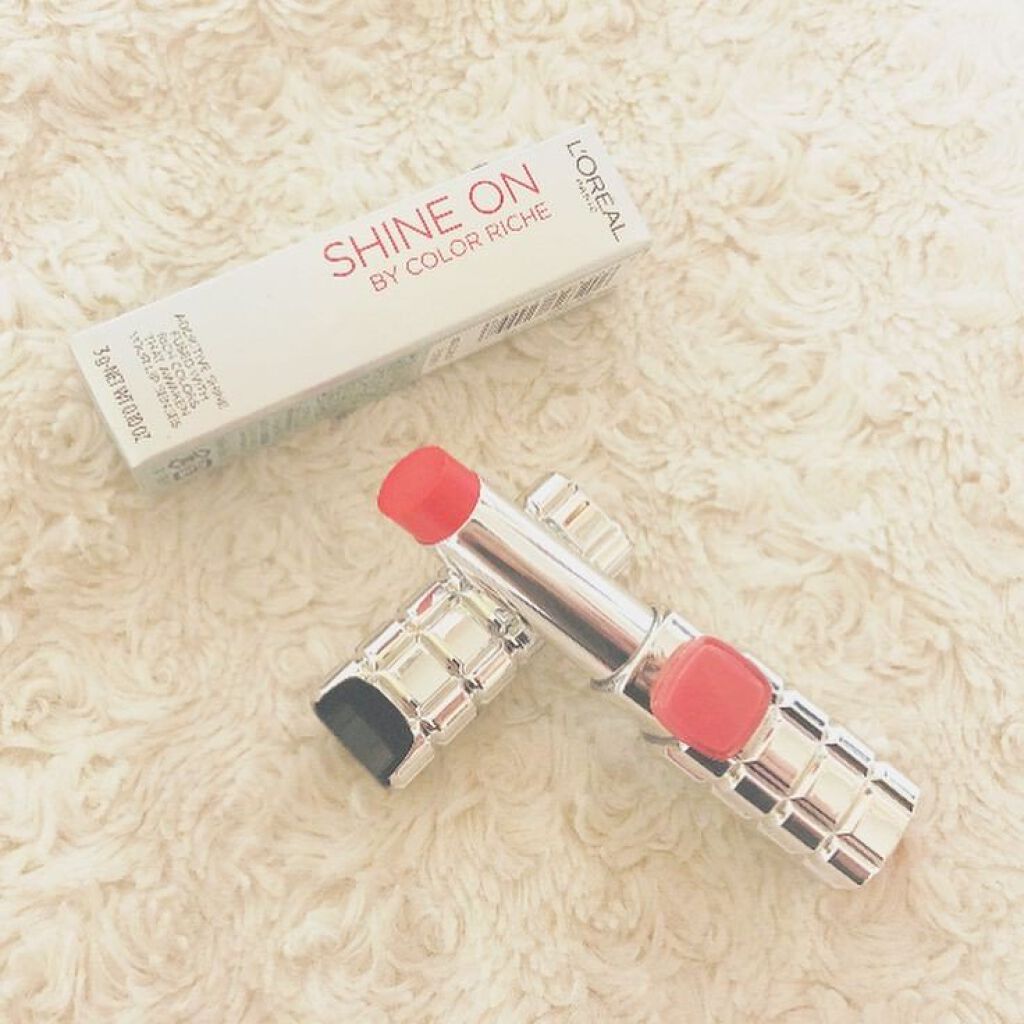シャインオン/ロレアル パリ/口紅を使ったクチコミ（1枚目）