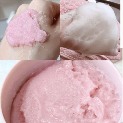 Q+Me スウィート ボム タラソ スクラブ/AGARISM/バスト・ヒップケアを使ったクチコミ(2枚目)