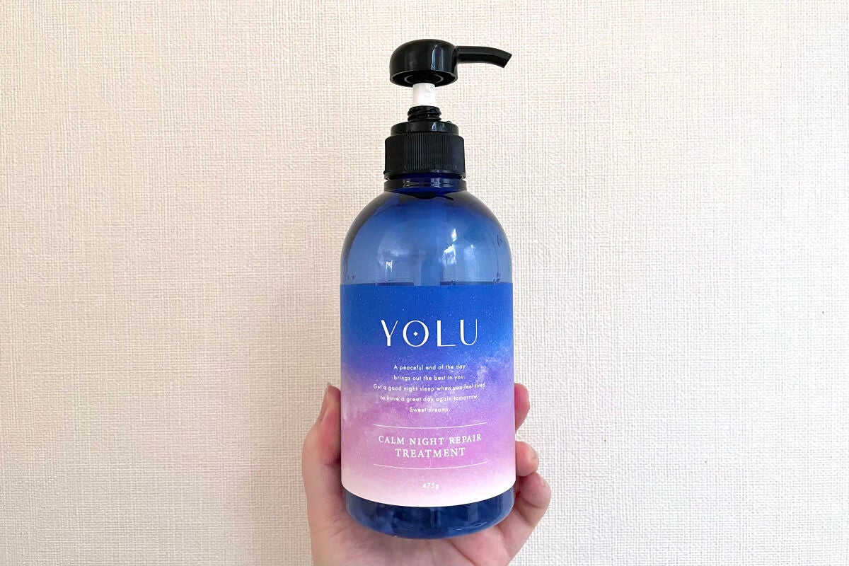 カームナイトリペアシャンプー/トリートメント/YOLU/市販シャンプーを使ったクチコミ(1枚目)