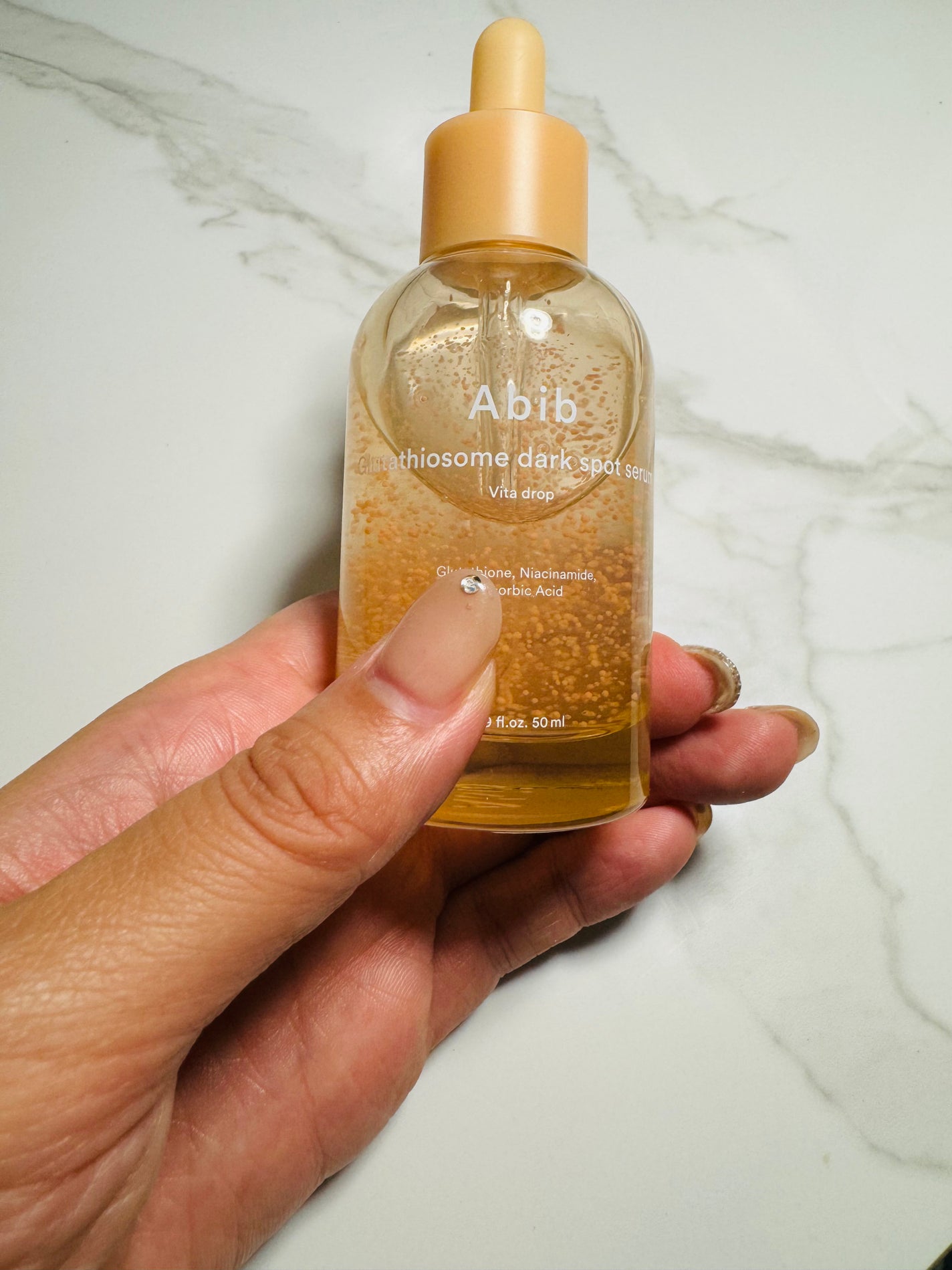 アビブ グルタチオンソームダークスポットセラムビタドロップ/Abib /美容液を使ったクチコミ(2枚目)