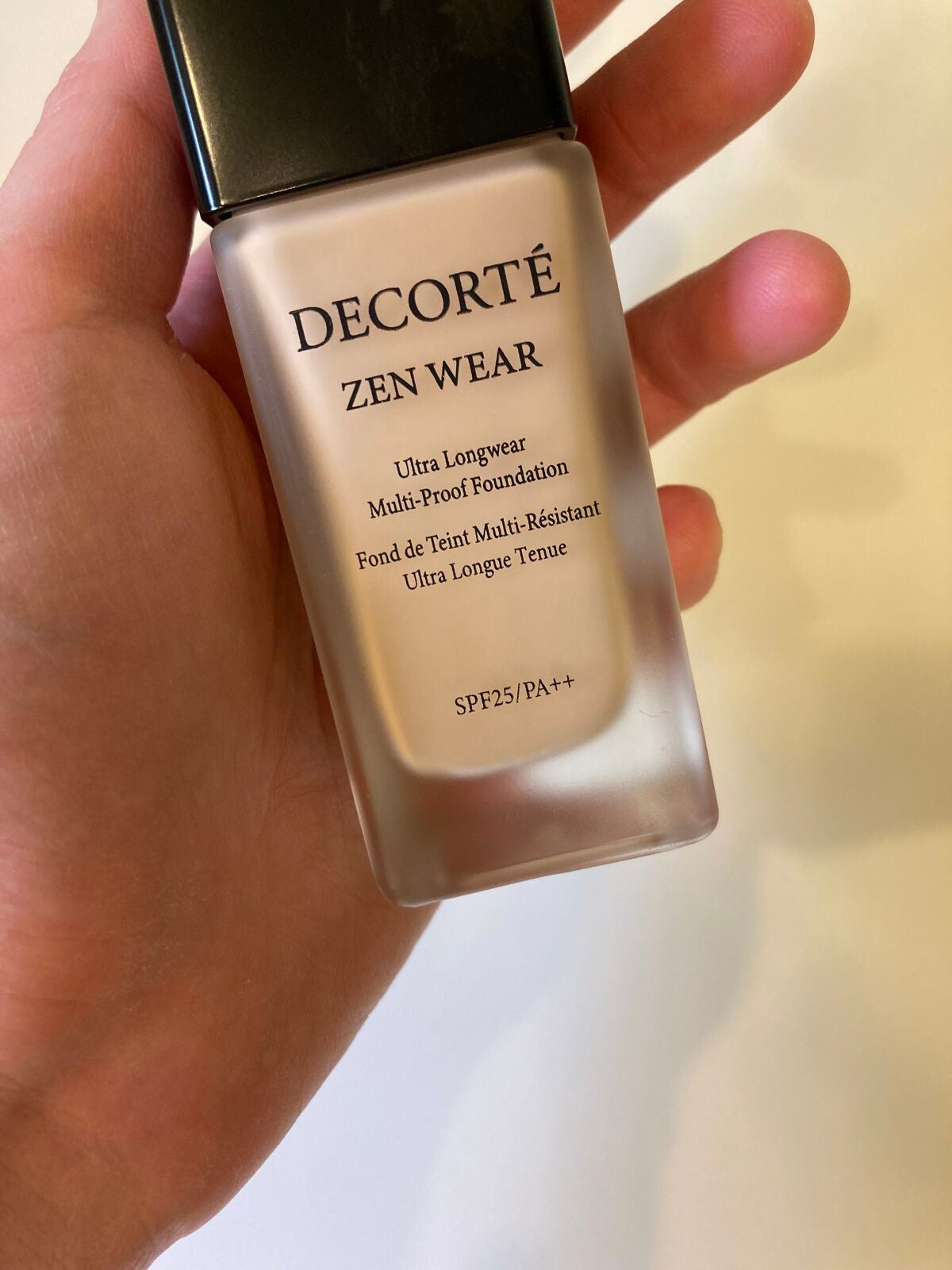 ゼン ウェア フルイド/DECORTÉ/リキッドファンデーションを使ったクチコミ(1枚目)