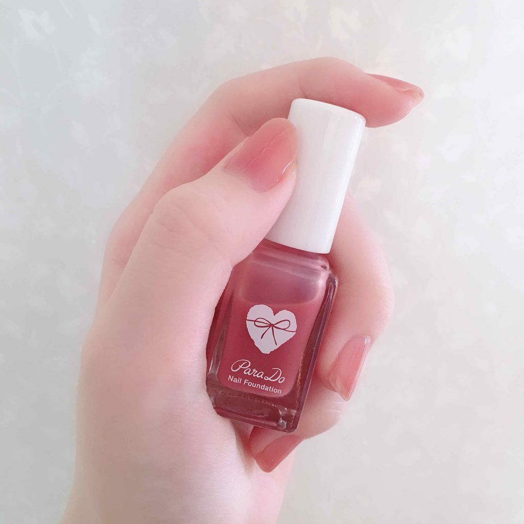 ネイルファンデーション/パラドゥ/マニキュアを使ったクチコミ（1枚目）