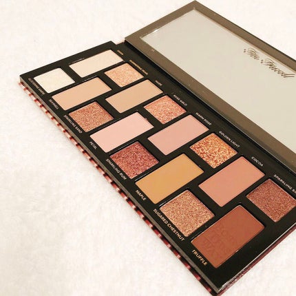 ボーン ディス ウェイ ザ ナチュラル ヌード アイシャドウ パレット/Too Faced/アイシャドウパレットを使ったクチコミ(1枚目)