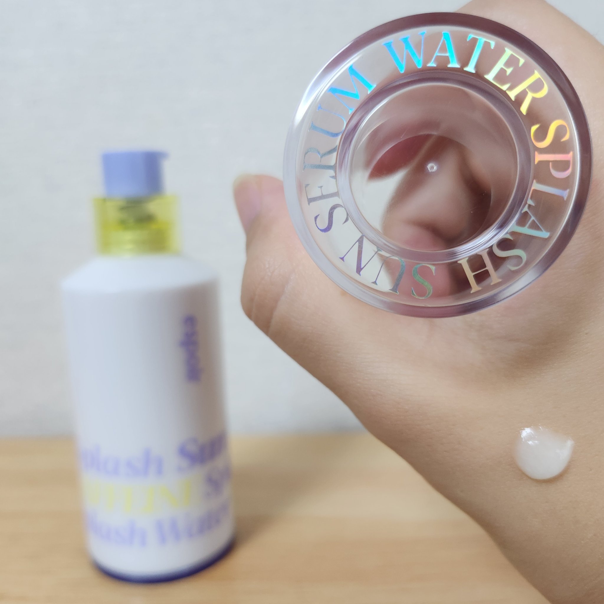 エスポア ウォータースプラッシュサンセラム/espoir/日焼け止めクリームを使ったクチコミ（2枚目）