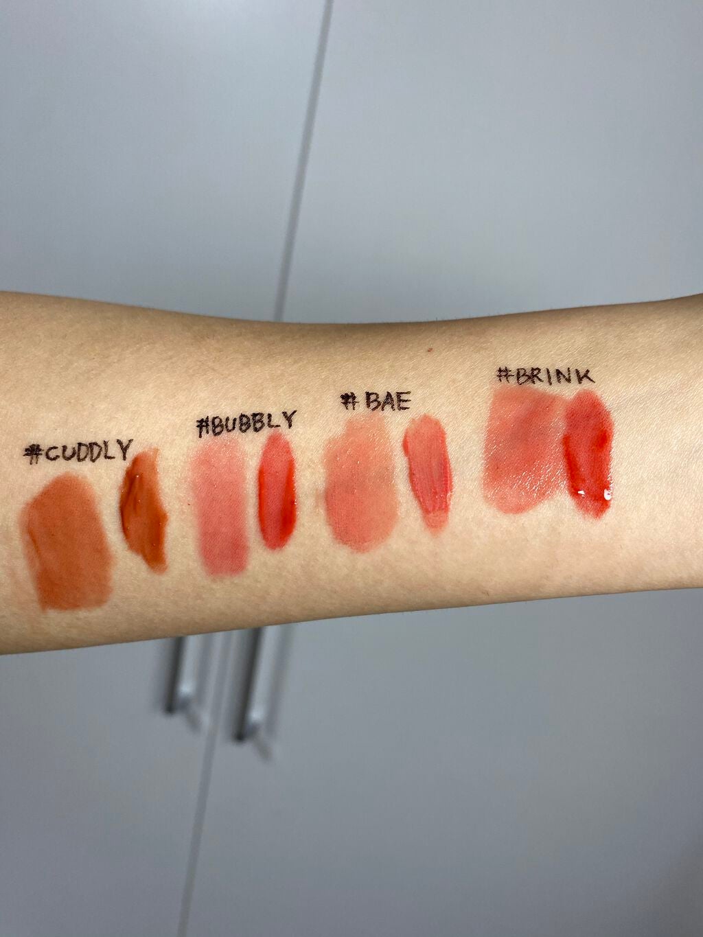 ホリカホリカ ハートクラッシュグローティントエアー/HOLIKA HOLIKA/リップティントを使ったクチコミ(2枚目)