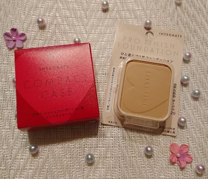 プロフィニッシュファンデーション オークル30/インテグレート/パウダーファンデーションを使ったクチコミ(1枚目)