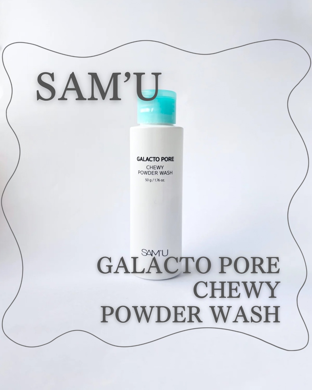 サミュ ガラクトポア チューイー パウダーウォッシュ/SAM&#39;U/洗顔パウダーを使ったクチコミ（1枚目）