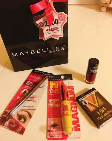 ボリューム エクスプレス マグナム バービー/MAYBELLINE NEW YORK/マスカラを使ったクチコミ（1枚目）