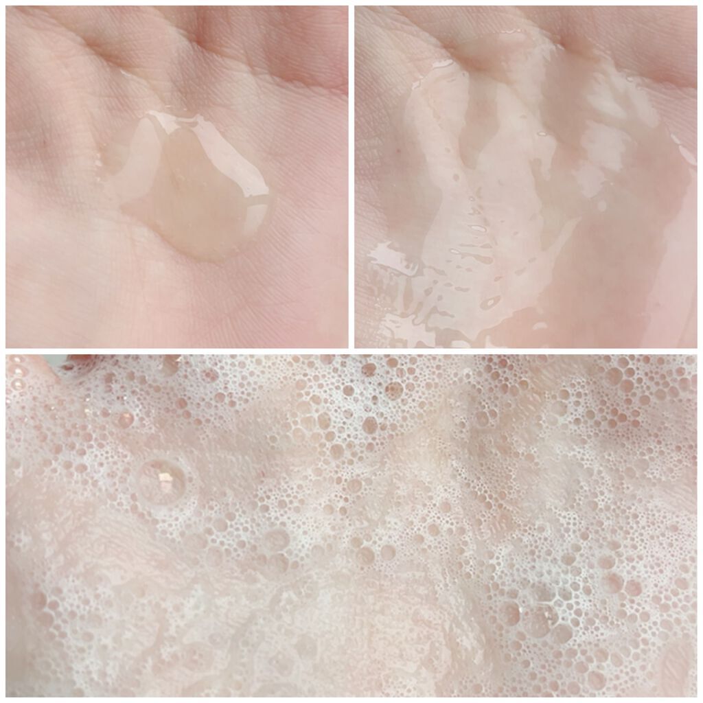 ハウト5.7 未酸性ジェルトゥフォーム/Ph.Hubby/クレンジングジェルを使ったクチコミ（3枚目）