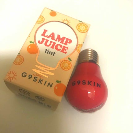 Lamp Juicy Tint/G9SKIN/口紅を使ったクチコミ(1枚目)