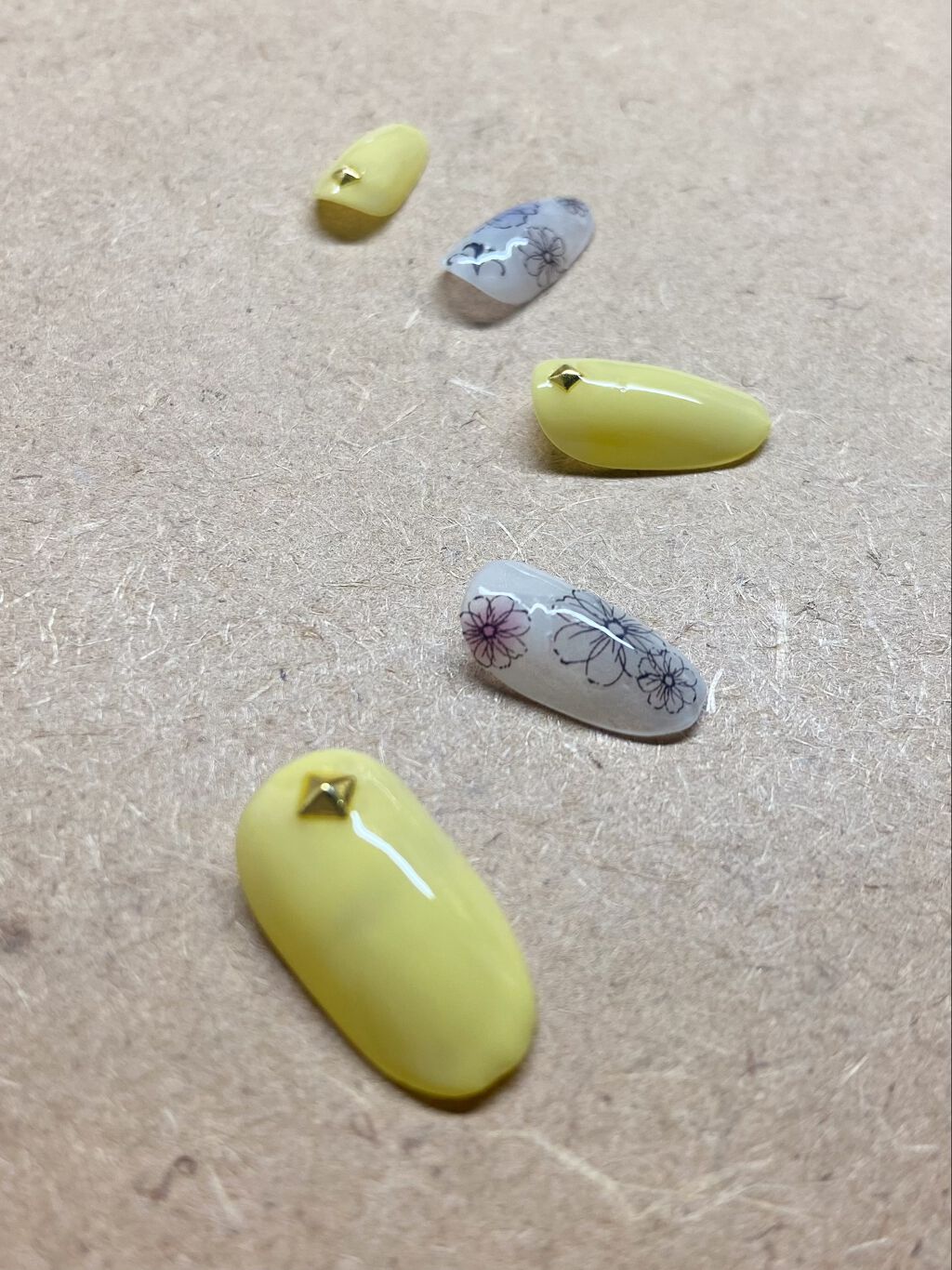 ネイルパーツ/セリア/ネイルチップ・パーツを使ったクチコミ（2枚目）