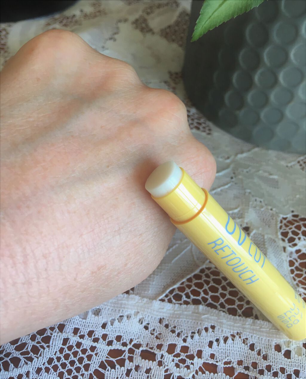 UVカット&リタッチスティック /shushupa!/日焼け止めスティックを使ったクチコミ(3枚目)