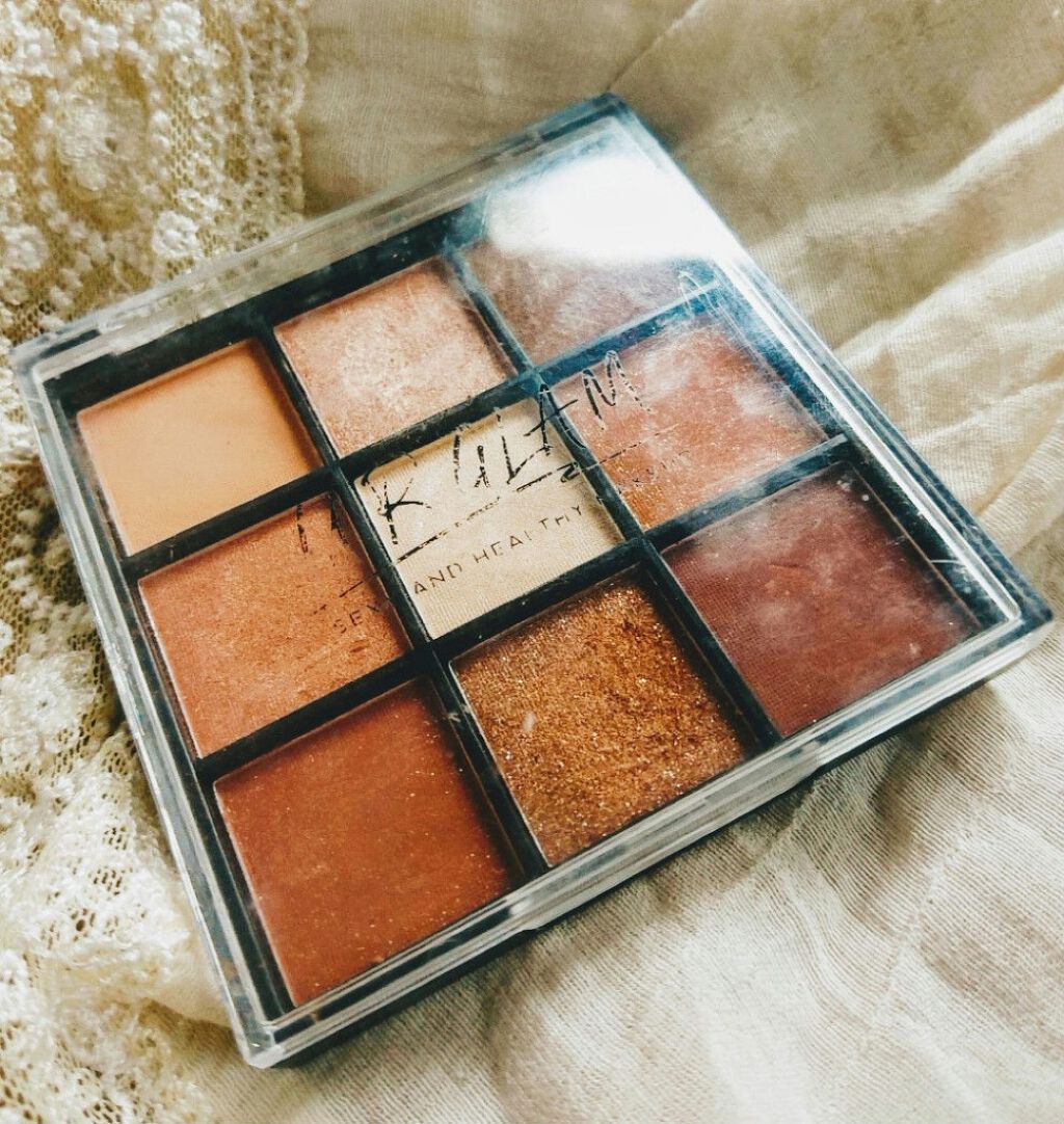 UR GLAM BLOOMING EYE COLOR PALETTE/U R GLAM/アイシャドウパレットを使ったクチコミ(2枚目)