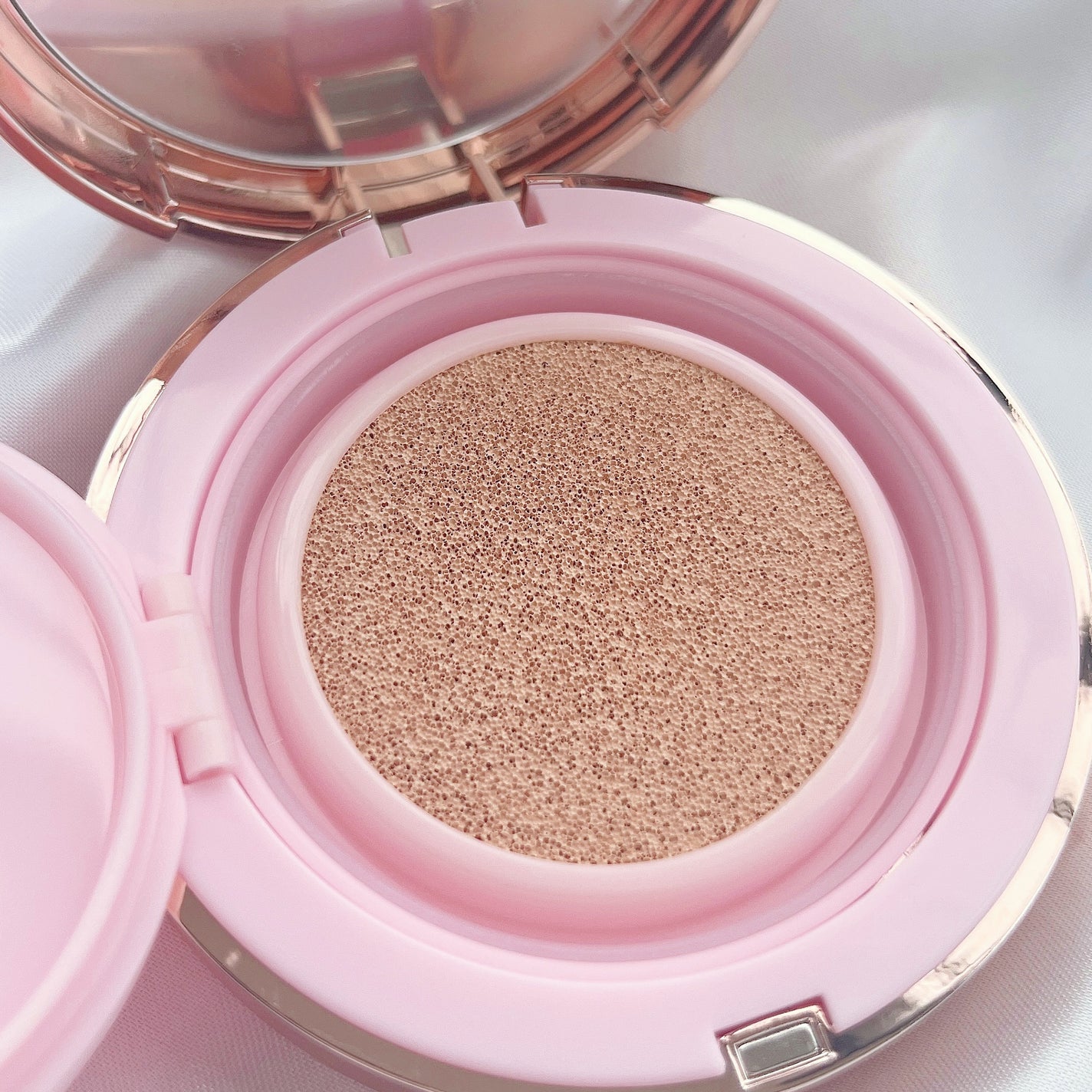 ピンクティーツリーカバーアップグロウクッション/APLIN/クッションファンデーションを使ったクチコミ(2枚目)