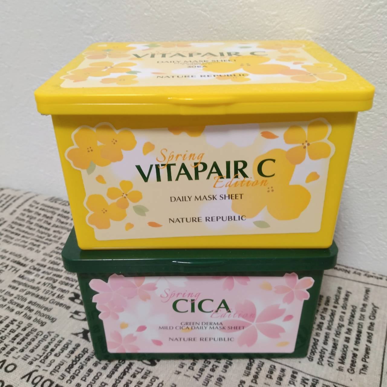 ビタペアCデイリーシートマスク/ネイチャーリパブリック/シートマスク・パックを使ったクチコミ(1枚目)