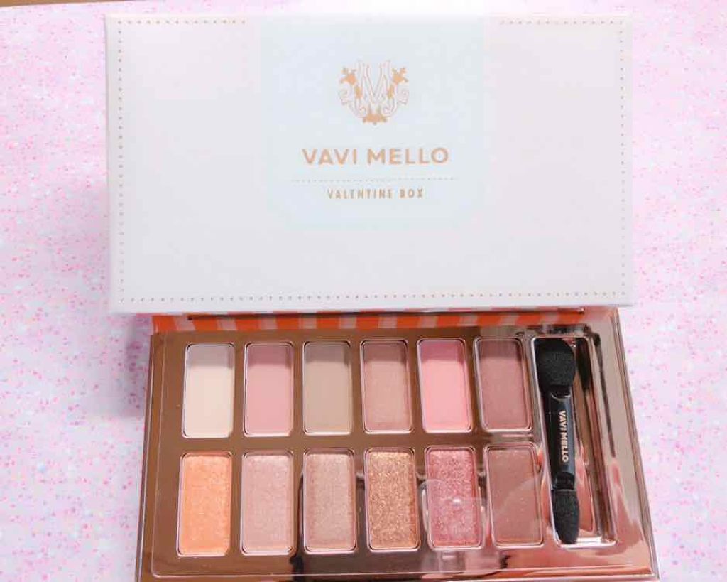 バレンタインボックス/VAVI MELLO/アイシャドウパレットを使ったクチコミ（2枚目）