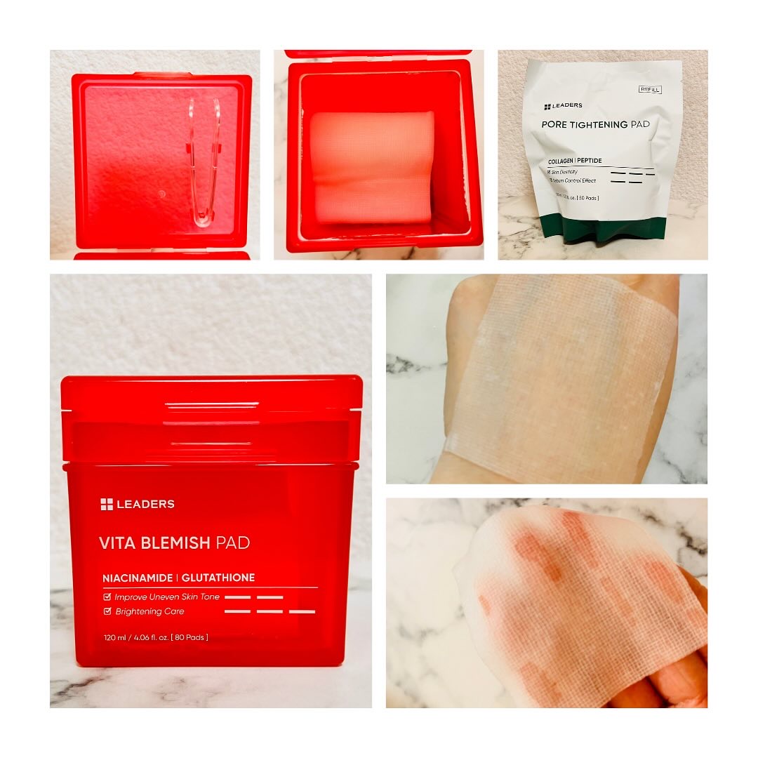 LEADERS ブライトニングくすみパッドのクチコミ「👉:リーダース

💄:くすみパッド

主な成分
▶ナイアシンアミド
2％配合されブライトニング.....」（2枚目）