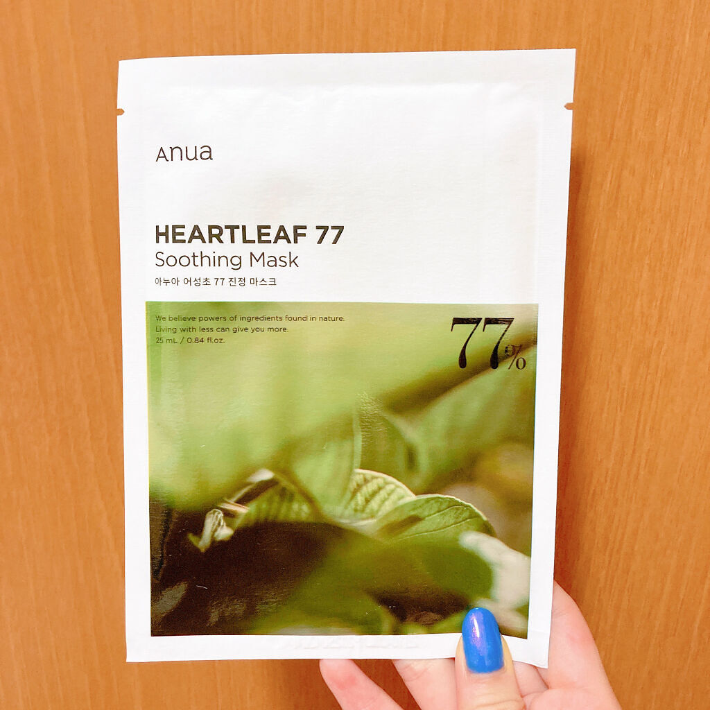 ドクダミ77 % 鎮静マスクパック/Anua/シートマスク・パックを使ったクチコミ（2枚目）