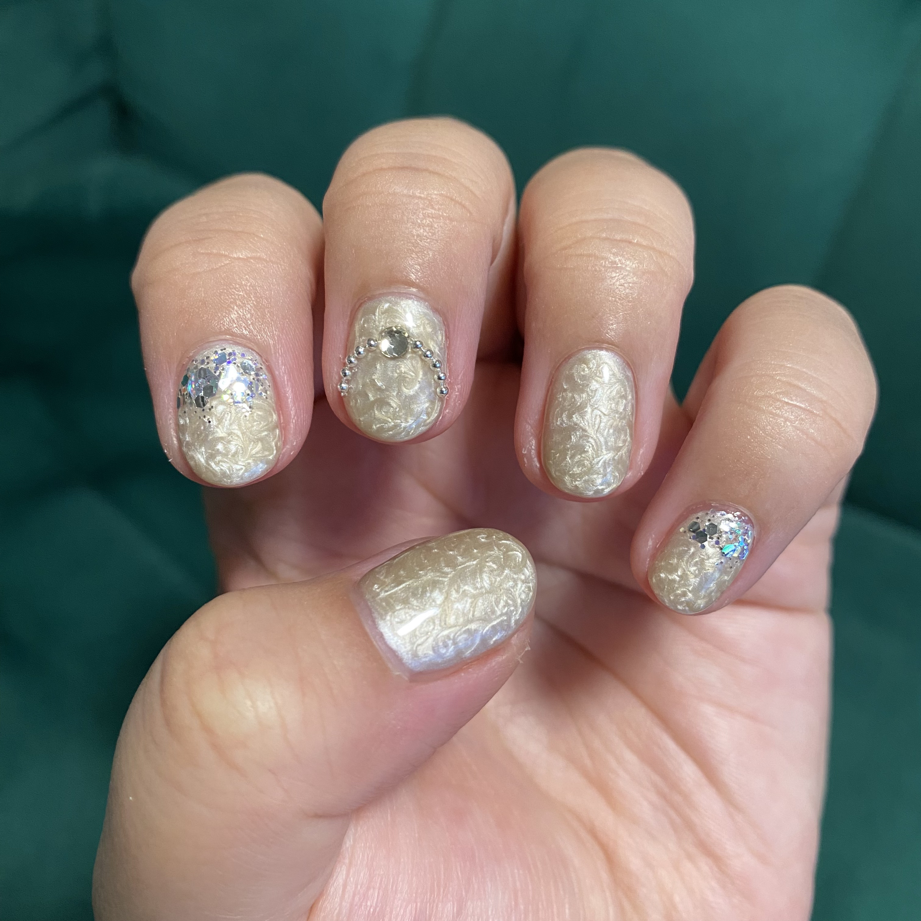 ジェルネイル（ライト対応）/セリア/ジェルネイルを使ったクチコミ（2枚目）