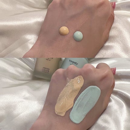 ヴィーガン カラーファンデーション/Veauty by THE_B/リキッドファンデーションを使ったクチコミ(3枚目)