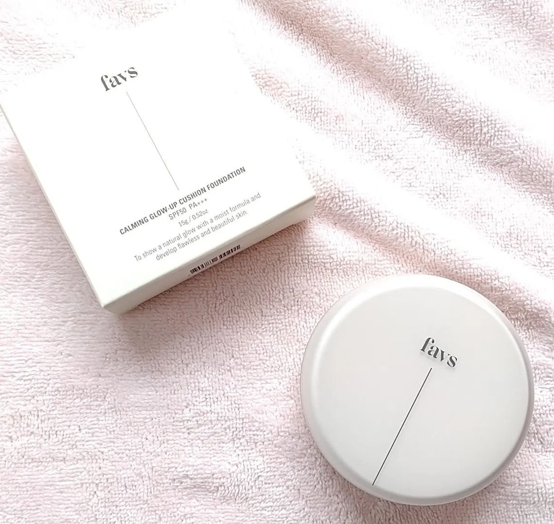 カーミンググロウアップクッションファンデーション/favs/リキッドファンデーションを使ったクチコミ(1枚目)